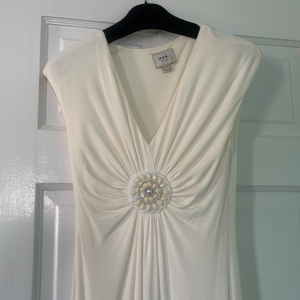 Ivory dress size 2 - never worn